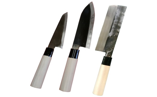 二代目「義正」の三丁（菜切り包丁・出刃包丁・三角刃の３点セット） キッチン用品 調理器具 キッチンアイテム 食卓 