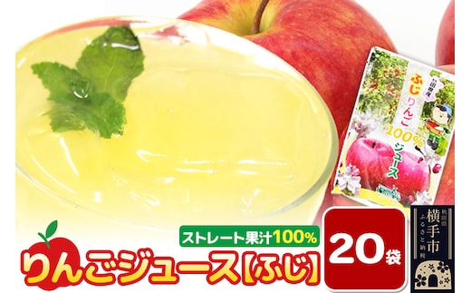 りんごジュース（ふじ）20袋