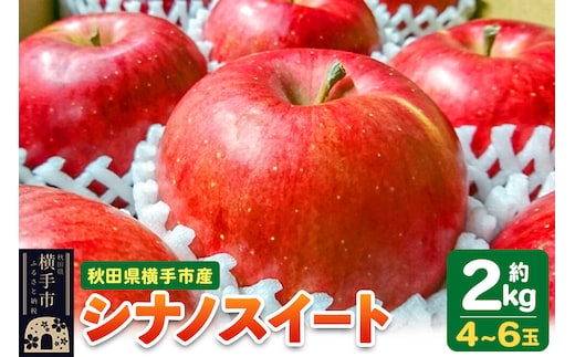 【先行受付 10月下旬より発送】りんご シナノスイート 約2kg（4～6玉） [先行予約 りんご シナノスイート 林檎 アップル 赤 果実 果物 フルーツ 美味 おいしい]