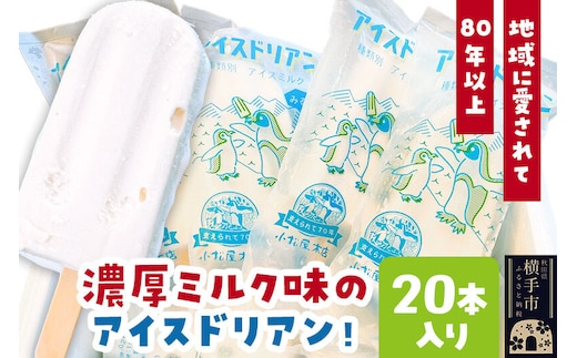 アイスドリアン ミルクセット（20本入）