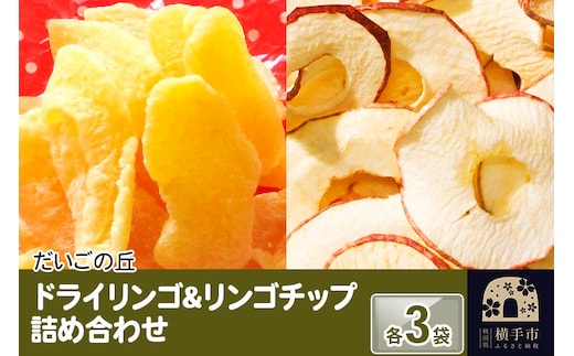 ドライリンゴ、りんごチップス詰め合わせ