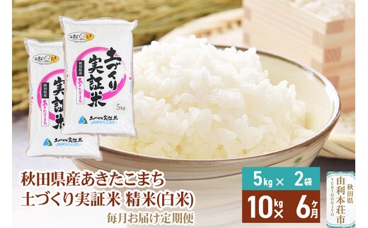 白米】《定期便》 10kg (5kg袋小分け) ×6回 令和5年産 あきたこまち