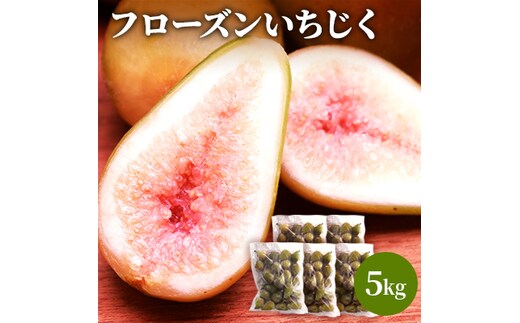フローズン いちじく5kg（1kg×5袋） 果物詰合せ フルーツ 冷凍 無花果