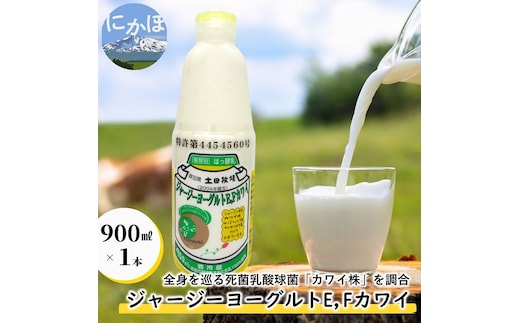 ジャージー ヨーグルト（E・Fカワイ）900ml×1本（飲む ヨーグルト）