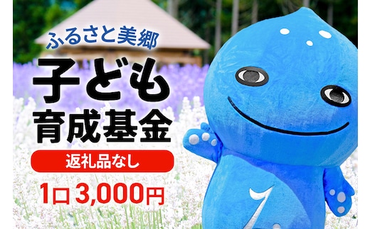《返礼品なし》ふるさと美郷子ども育成基金 1口3,000円分