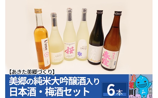 販売売上日本酒セット6本 D 日本酒