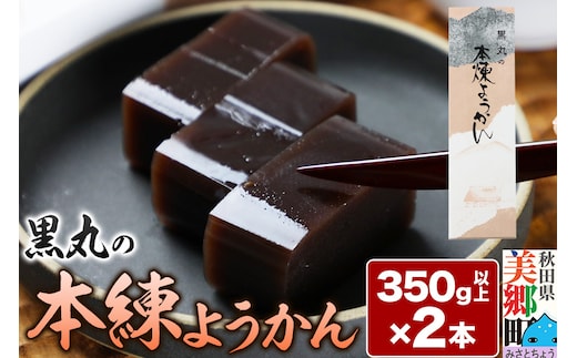 本練ようかん 2本（350g以上×2本） ＜ゆうパケット＞
