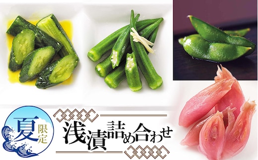 【令和8年発送 先行予約】 夏限定！ 浅漬詰合せ ［K-723］ 株式会社 本長