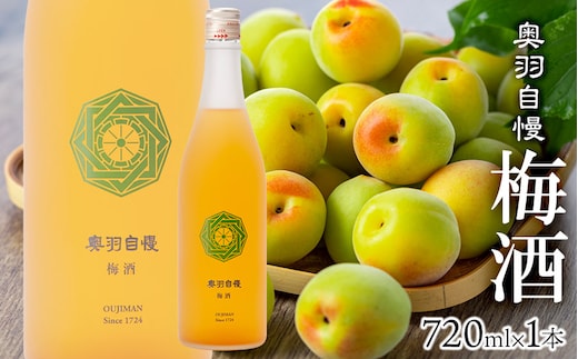 奥羽自慢 梅酒 720ml 奥羽自慢株式会社