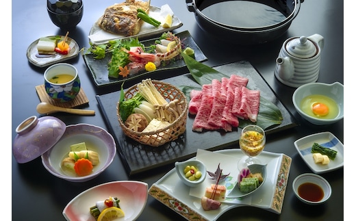 J51-904 あつみ温泉 高見屋別邸久遠 詣でる つかる 頂きます1泊2食付ペア宿泊券