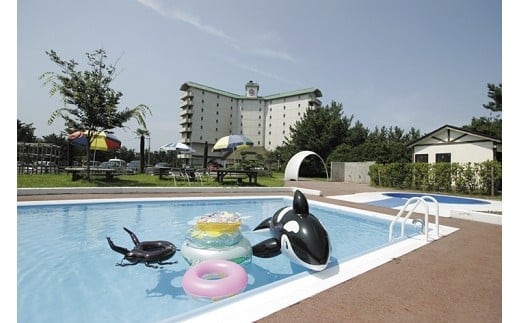 J01-910 湯野浜温泉 華夕美日本海 詣でる つかる 頂きます1泊2食付ペア宿泊券