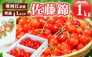 《先行予約》 令和8年産 さくらんぼ 「佐藤錦」 秀品 1kg Lサイズ 山形県産 2026年産 【2026年6月上旬頃～下旬頃発送予定】 ※配送不可 沖縄・離島 034-A-MM076