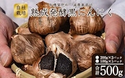 こだわり農家の「発酵熟成 黒にんにく」500g 山形県産　013-G-JF011