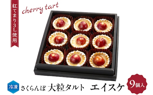 さくらんぼ大粒タルト「エイスケ」（紅てまり3L使用） hi004-hi029-018r