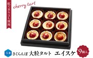 さくらんぼ大粒タルト「エイスケ」（紅てまり3L使用） hi004-hi029-018r