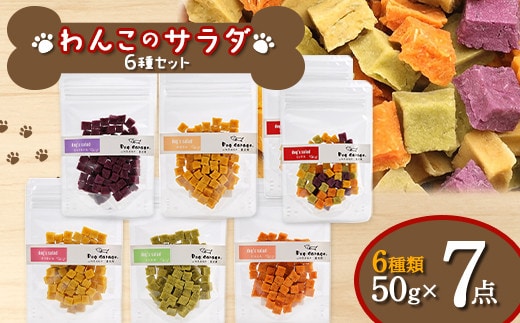 わんこのサラダ 6種セット 『Dog Garage (ドッグガレージ)』 山形県 南陽市 [1823]