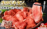 味付き厚切り牛タン 約3000g(約300g×10パック)