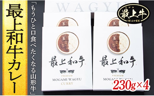 最上和牛カレー 230g×4 within2025