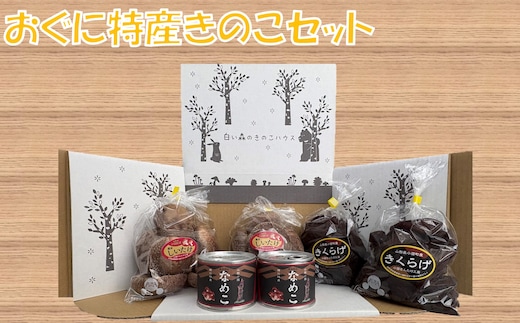 小国特産きのこ詰め合わせAセット