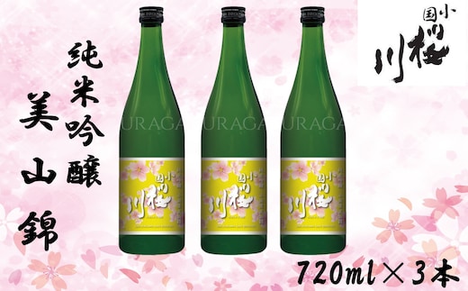 小国桜川 純米吟醸 小国美山錦 720ml×3本