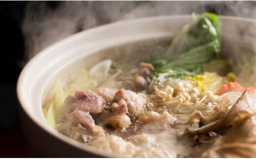 おぐに地鶏鍋セット （2~3人分×2回）