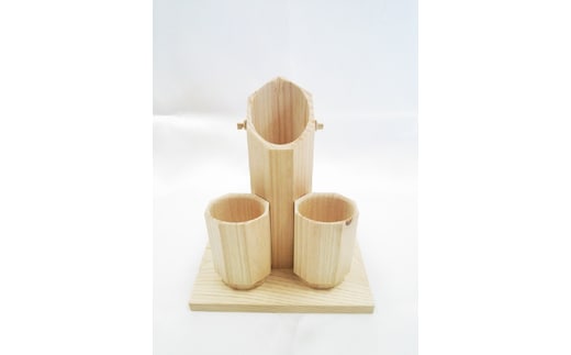 門松セット 工芸品 インテリア 酒器 徳利 おちょこ 