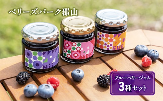 ブルーベリージャム3種セット 