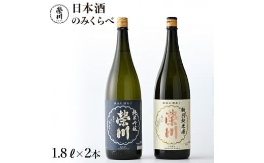 榮川 日本酒 のみくらべ 1.8L × 2本