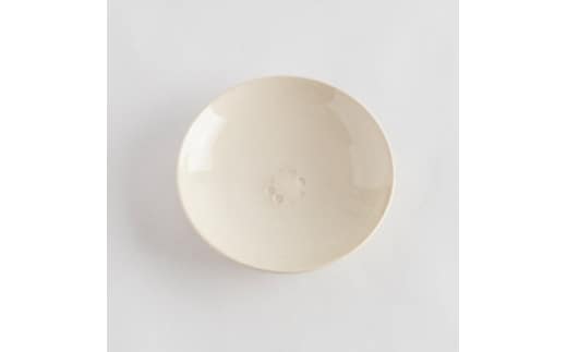 大堀相馬焼 かわらけ アイボリー【07461-0184-3】