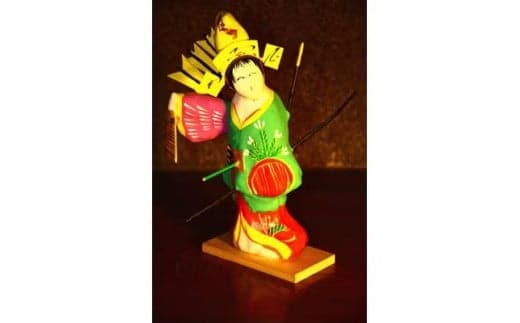 【三春の民芸品】女暫 【07521-0038】