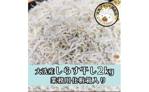 しらす干し2kg！冷凍 工場直送 無添加 専門店【茨城県共通返礼品/大洗町】【にんべんいち 大洗しらす 安全 安心 美味しい 水戸市 茨城県】（HB-2）