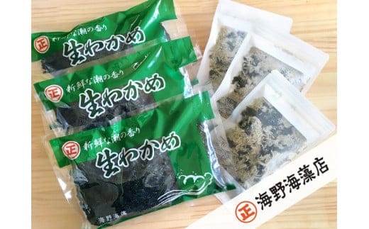 塩蔵わかめ 200g×3パック 青のりとろろ 22g× 3パック セット【共通返礼品/大洗町】【ワカメ とろろ昆布 免疫力 腸内細菌 ミネラル 海藻 乾物 味噌汁 スープ うどん】（HC-11）
