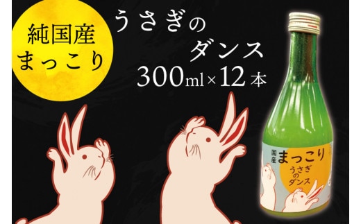 CQ-6 純国産マッコリ「うさぎのダンス」300ml×12本入