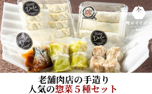 特製餃子 おかず お惣菜 ギフト お歳暮 10000円 人気ベスト5セット お肉屋さんの特製餃子 ジャンボ焼売 春巻 ロールキャベツ サバの味噌煮 冷凍 茨城県 水戸市（DU-117）
