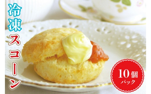 冷凍スコーン１０個パック 【スコーン 大容量 真空 かぼちゃ チョコ 紅茶 本場 イギリス 焼き菓子 スイーツ 15000円以下 水戸市】（AR-3）