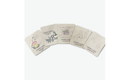 18パック入りギフト障害者特別デザイン印刷 ３種類各6パック ブラジル コロンビア グァテマラ 【 コーヒー 茨城県 日立市 】