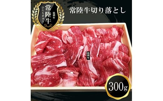 B-1 日立市産 常陸牛切り落とし(300g)