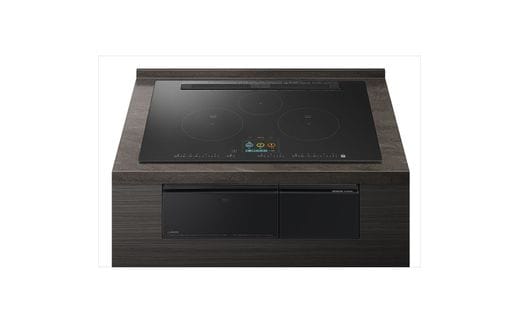 【IHクッキングヒーター】3口IH鉄・ステンレス対応 HT-N1500KTWF(K) トッププレート幅 75cm [ビルトインからビルトインのみの工事]【 日立 家電 茨城県 日立市 】