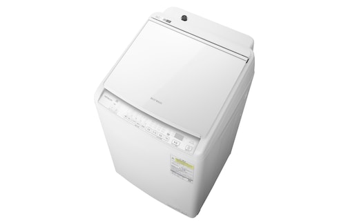 【タテ型洗濯乾燥機ビートウォッシュ】BW-DV80M(Ｗ)【 洗濯機 HITACHI 日立 家電 茨城県 日立市】