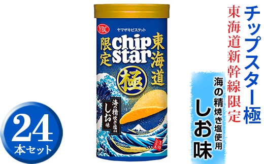 チップスター極 東海道新幹線限定 海の精焼き塩使用しお味 24本セット ※着日指定不可 | 菓子 お菓子 ポテトチップス おかし おやつ おつまみ つまみ スナック スナック菓子 ポテチ チップス チップスター YBC スイーツ ご家庭用 手土産 ギフト 贈答 贈り物 プレゼント お中元 お歳暮 夏休み 冬休み 茨城県 古河市 地域限定 送料無料 _FA02