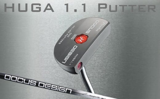 HUGA 1.1 PUTTER (センター) カーボンシャフト装着モデル | ゴルフ DOCUS クラブ パター ゴルフ用品 スポーツ スポーツ用品 ※離島への配送不可 _CZ61