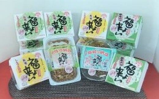 道の駅しもつま「福よ来い」納豆セット 5種【 なっとう 小粒納豆 大粒納豆 そぼろ納豆 大豆 】