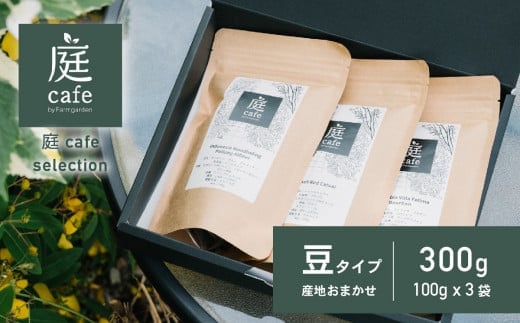 庭cafe おすすめコーヒー豆 100g×3種【コーヒー 自家焙煎 焙煎 コーヒー豆 おすすめ ギフト 珈琲】