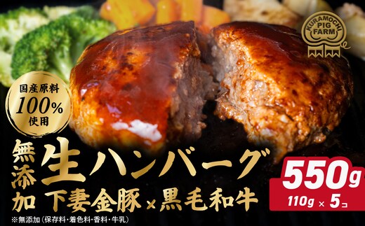 【農場直営店】肉屋のこだわりハンバーグ5個【 牛 和牛 黒毛和牛 はんばーぐ 牛肉 豚肉 ブタ ぶた肉 個包装 】