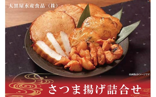 さつま揚げ詰合せ【サツマアゲ さつまあげ すり身 おかず おつまみ 魚肉】(AN201)