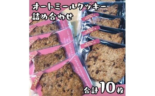 オートミールクッキー 2種 10枚 詰め合わせ 詰め合わせ クッキー くるみ ドライフルーツ スイーツ 猫 ねこ ネコ お菓子 おやつ お取り寄せ お土産 プチギフト 贈り物 お祝い ギフト 国産 茨城