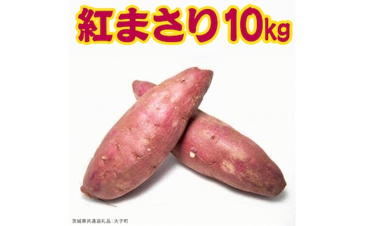 紅まさり 10kg 【 2026年12月上旬発送開始 】 ( 茨城県共通返礼品：大子町 ) さつまいも 焼き芋 しっとり なめらか 冷やし焼き芋 甘い 新芋 希少品種 農家直送 産地直送 [FC204us]