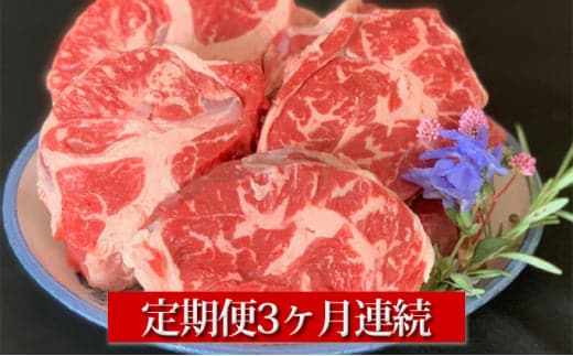 【定期便】常陸牛すね肉500g×2 3ヶ月連続お届け