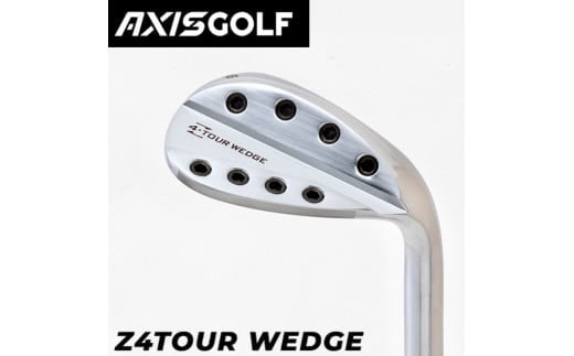 【アクシスゴルフ】Z4 ツアーウェッジ 1本 48°～60°【フィッティング券 スペック要相談】ノンメッキ仕様 メッキ仕上げ スチールシャフト カスタマイズ オリジナル 選べる 選択 中・上級者 操作性 使いやすい おしゃれ axisgolf Z4 Wedge