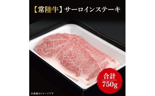 【常陸牛】サーロインステーキ250g×3枚｜肉 お肉 肉類 サーロイン サーロインステーキ ステーキ バーベキュー BBQ キャンプ 常陸牛 贅沢 茨城県 行方市(FL-5)